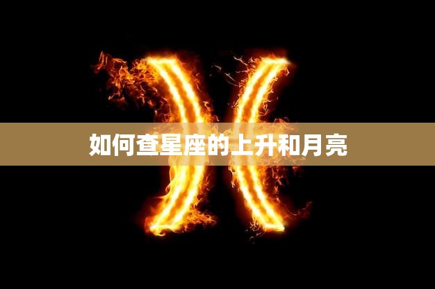 如何查星座的上升和月亮(掌握星盘解读技巧)